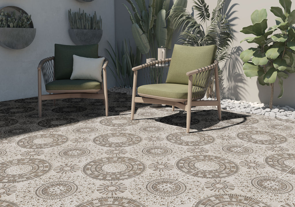Almarda Gris – 45 × 45 cm – Raumansicht