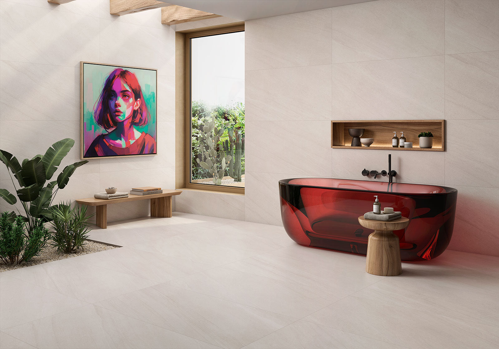 Dart Marfil – 60 × 120 cm – Raumansicht
