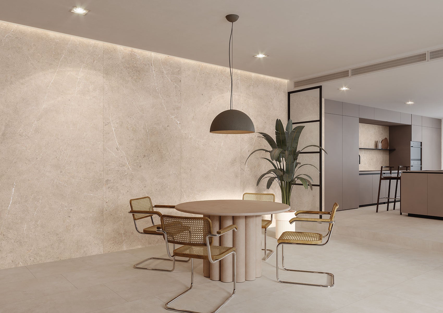 Unika Bone – 60 × 120 cm – Raumansicht