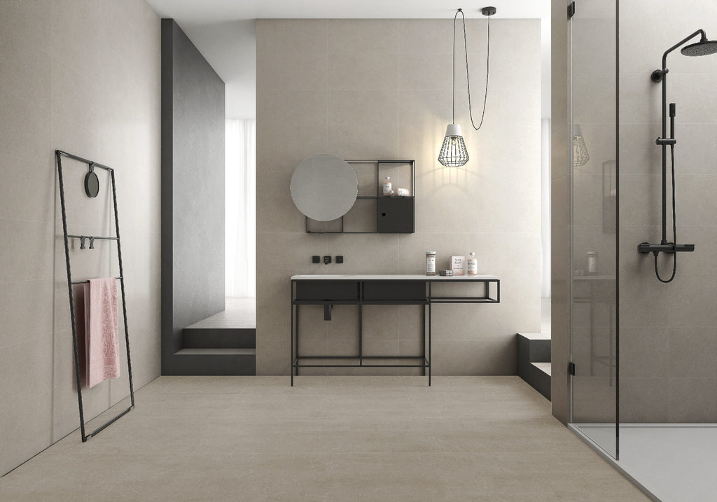 Start Mud – 120 × 120 cm – Raumansicht
