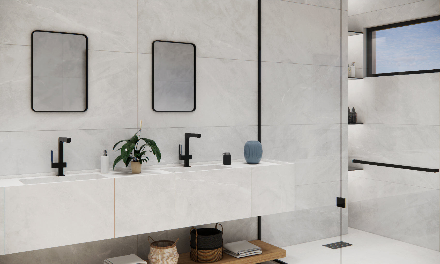 Isea Pearl – 60 × 120 cm – Raumansicht