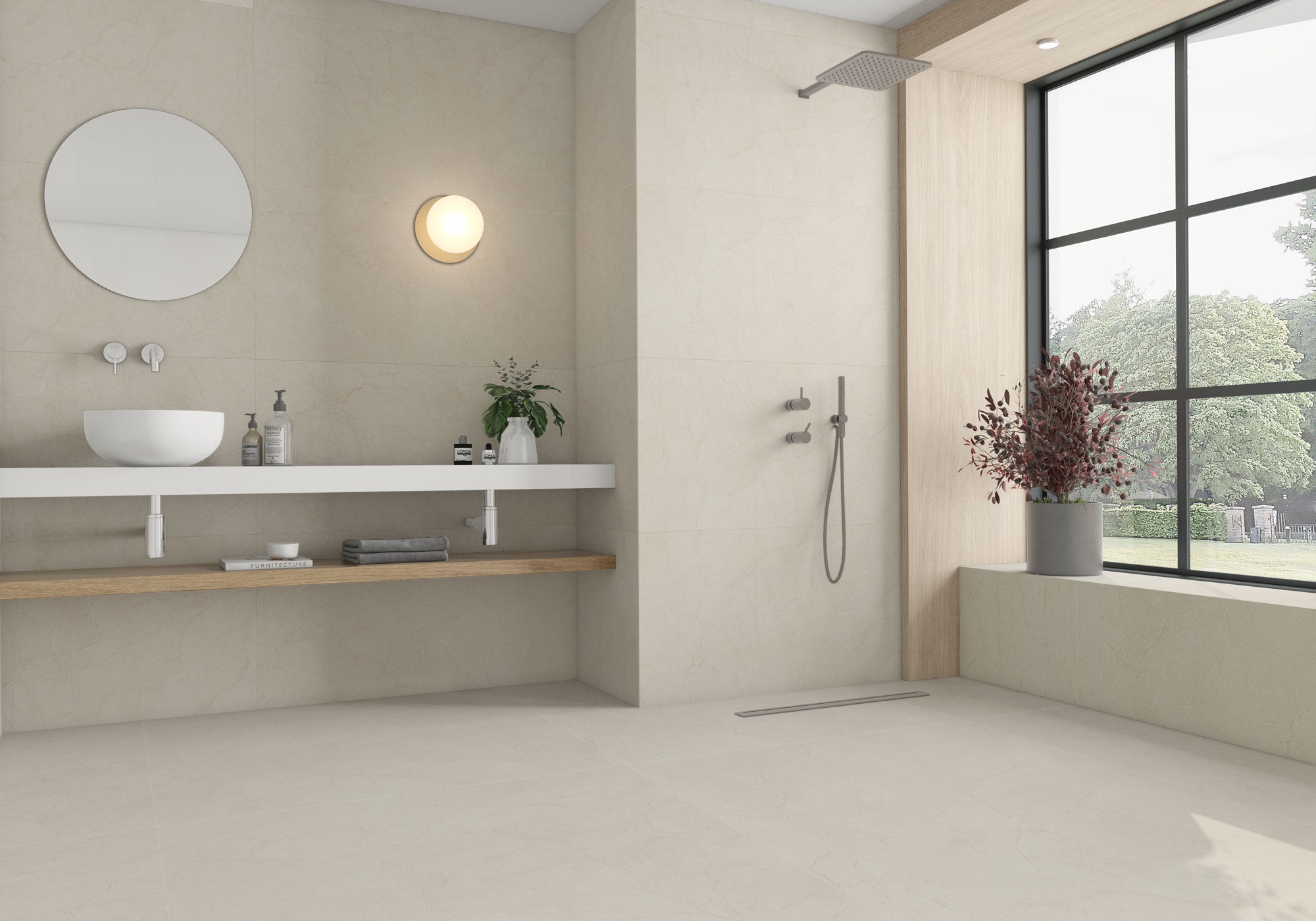 Bari Marfil – 120 × 120 cm – Raumansicht