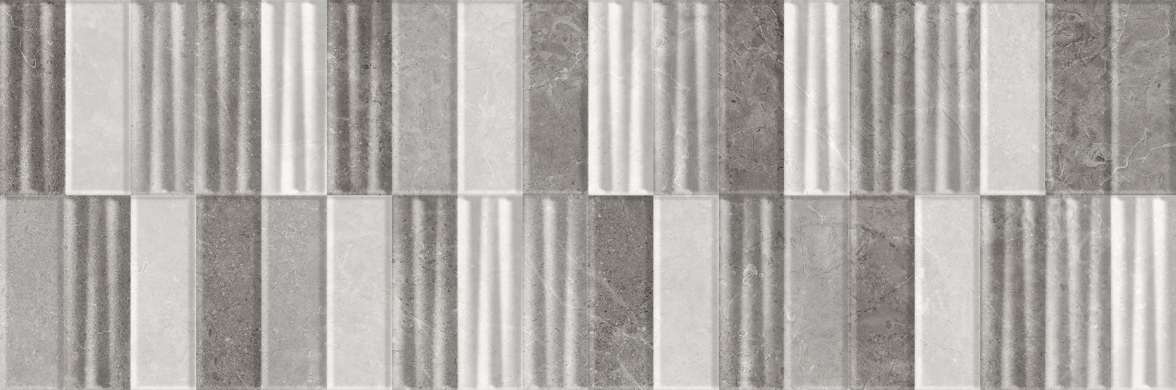 Lao Dec. Gris – 30 × 90 cm – Fliese