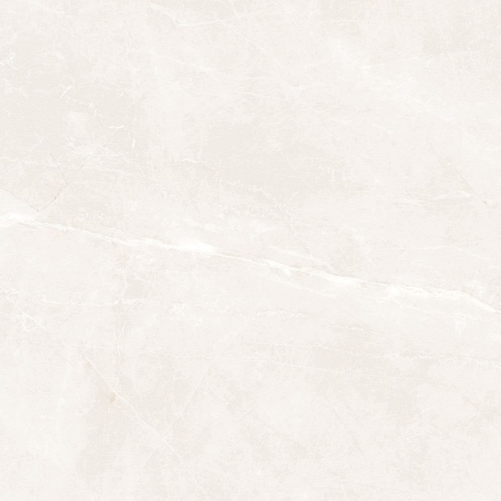 Isea White – 60.8 × 60.8 cm – Fliese