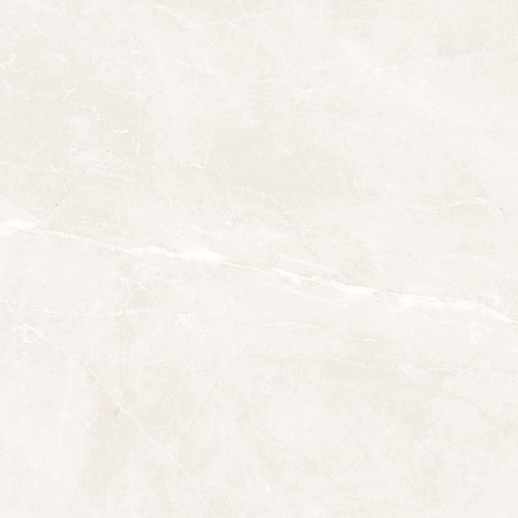 Isea White – 60.8 × 60.8 cm – Fliese