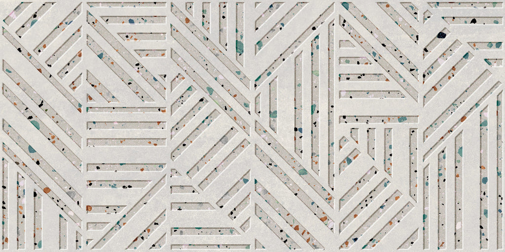 Gobi Rlv. Bianco – 60 × 120 cm – Fliese