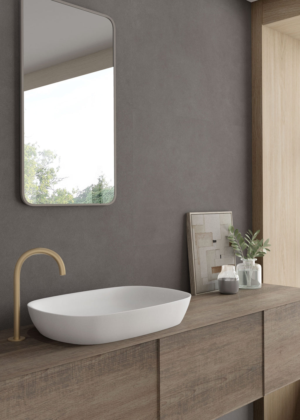 Gv Lab Concept Anthracite – 120 × 120 cm – Raumansicht