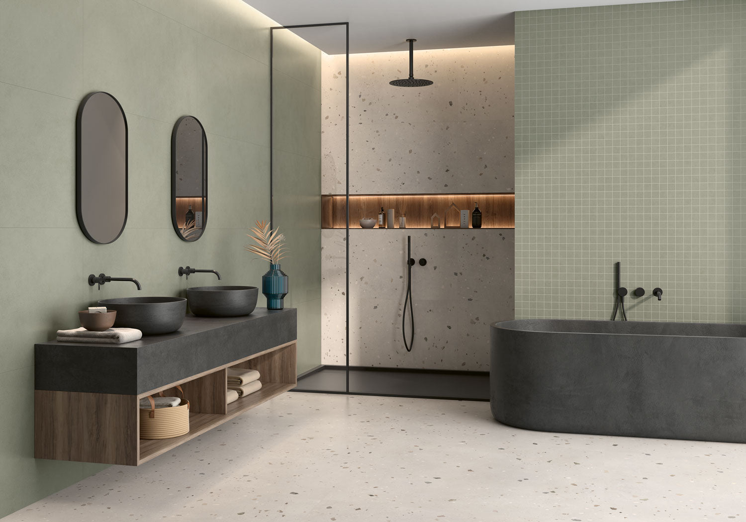 Gv Lab Concept Sage – 120 × 120 cm – Raumansicht