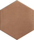 Fayenza Salmon – 17,5×20,2 cm (Hexagon)