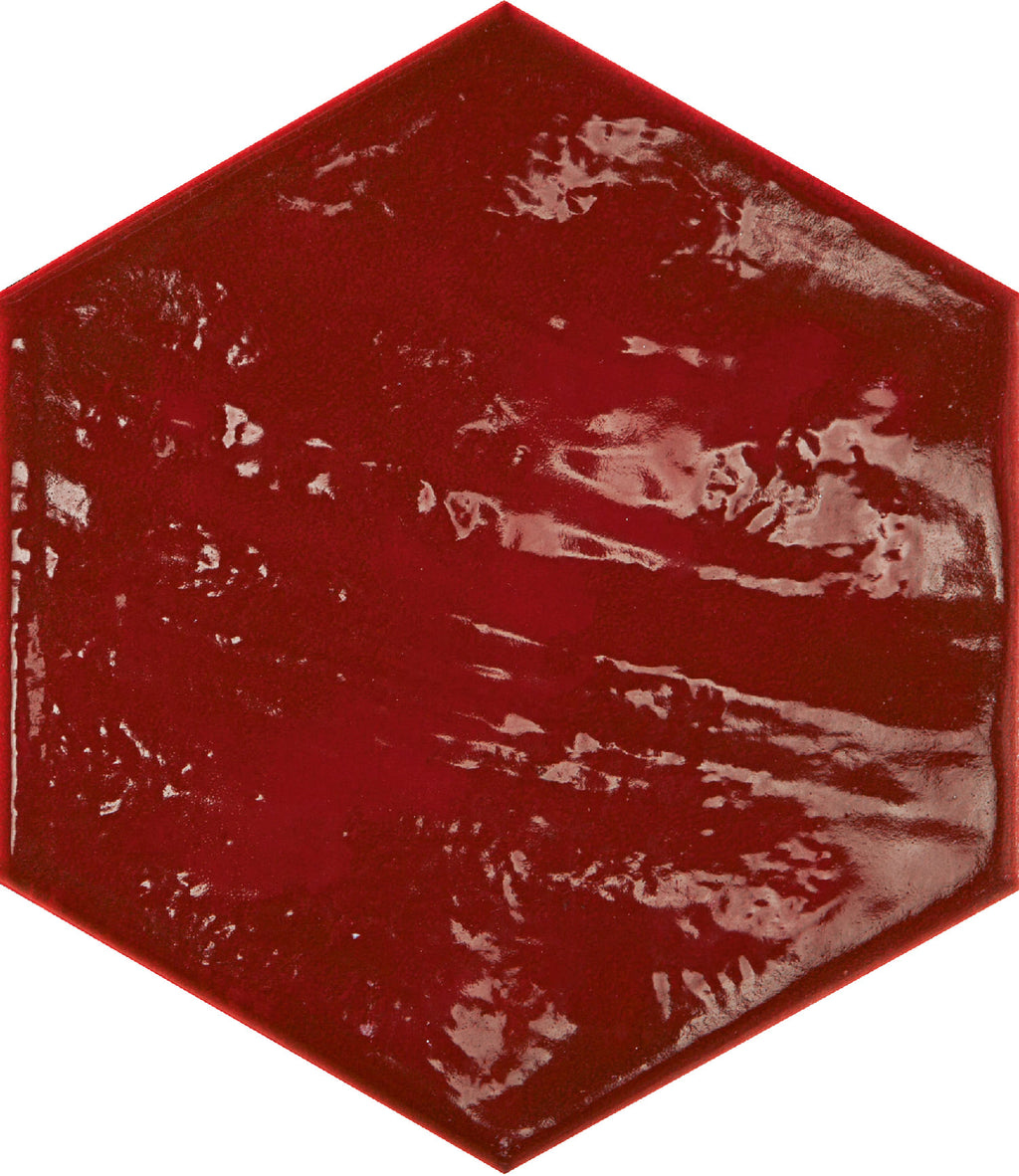 Rain Bordeaux – 19.8 × 22.8 cm – Fliese
