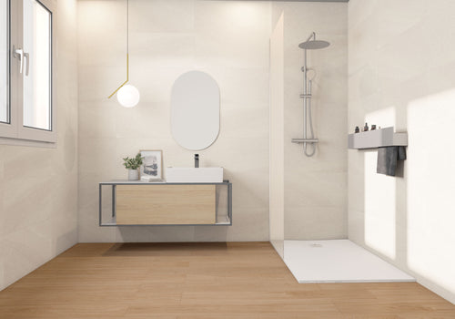 April Ivory – 60 × 120 cm – Raumansicht