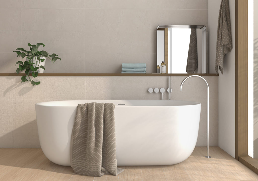 Cross Easton Crema – 30 × 90 cm – Raumansicht