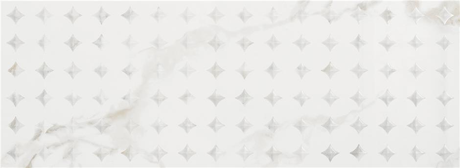 Varenna Dec White – 33.3 × 90 cm