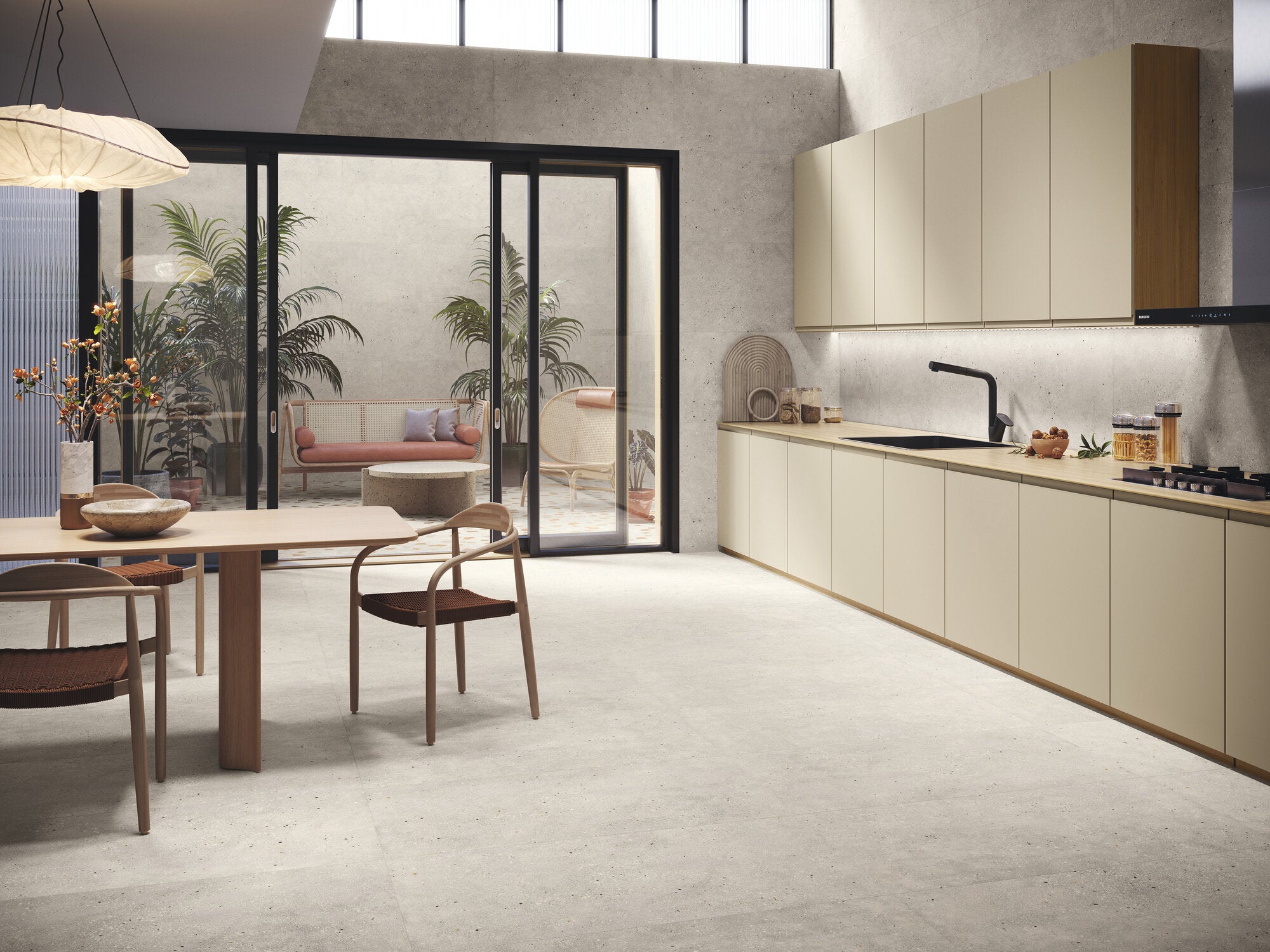 Ama Avorio – 90 × 90 cm – Raumansicht