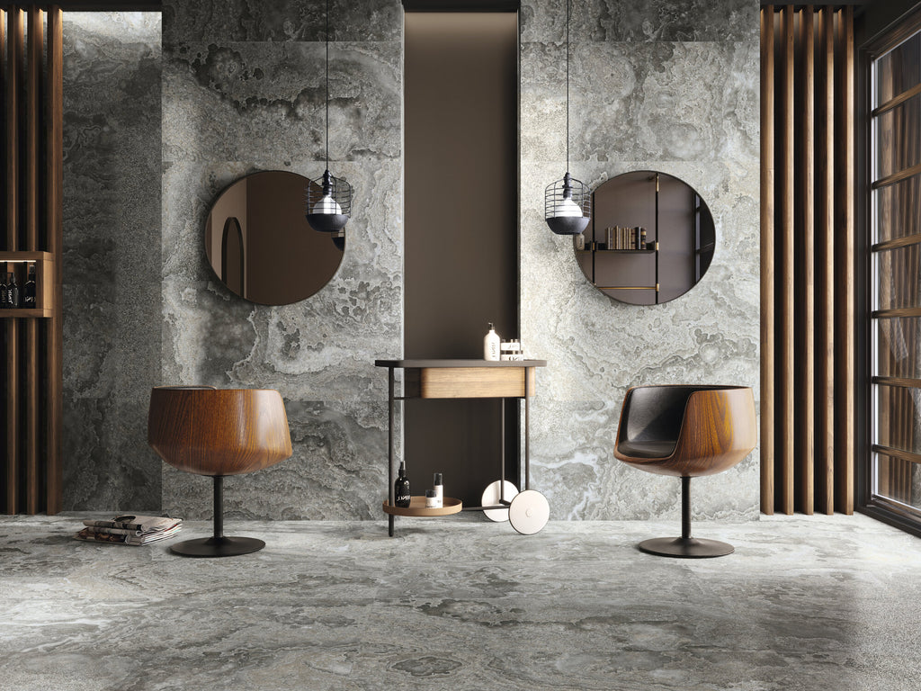 Agate Grey – 60 × 120 cm – Raumansicht