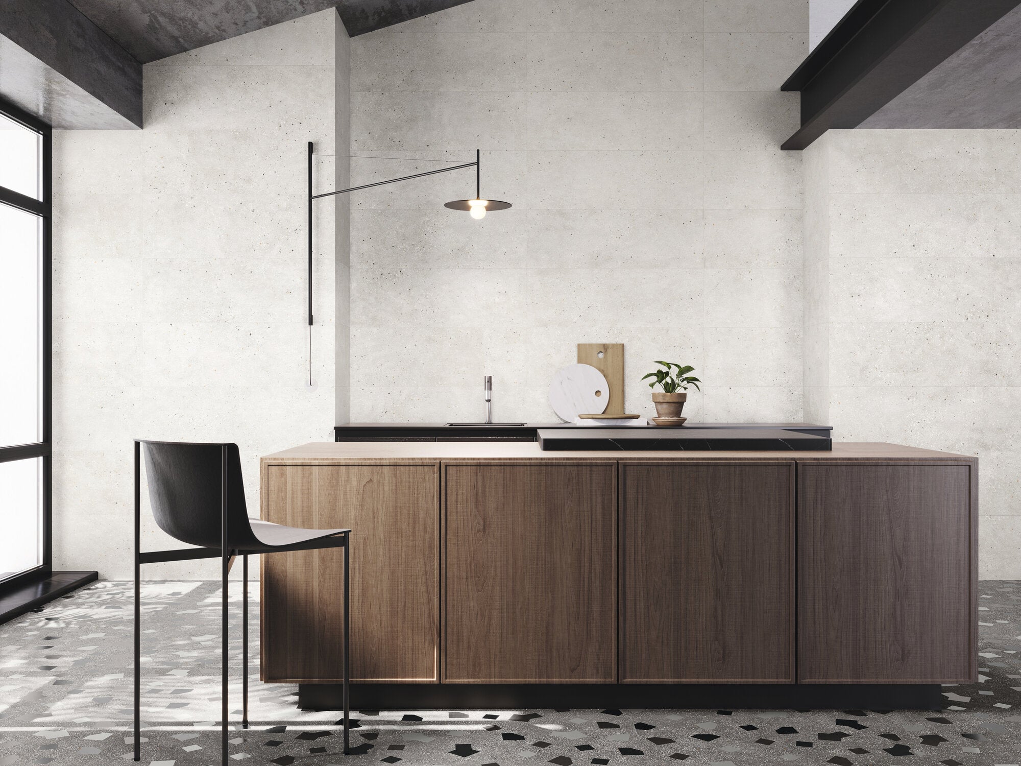 Ama Bianco – 40 × 120 cm – Raumansicht