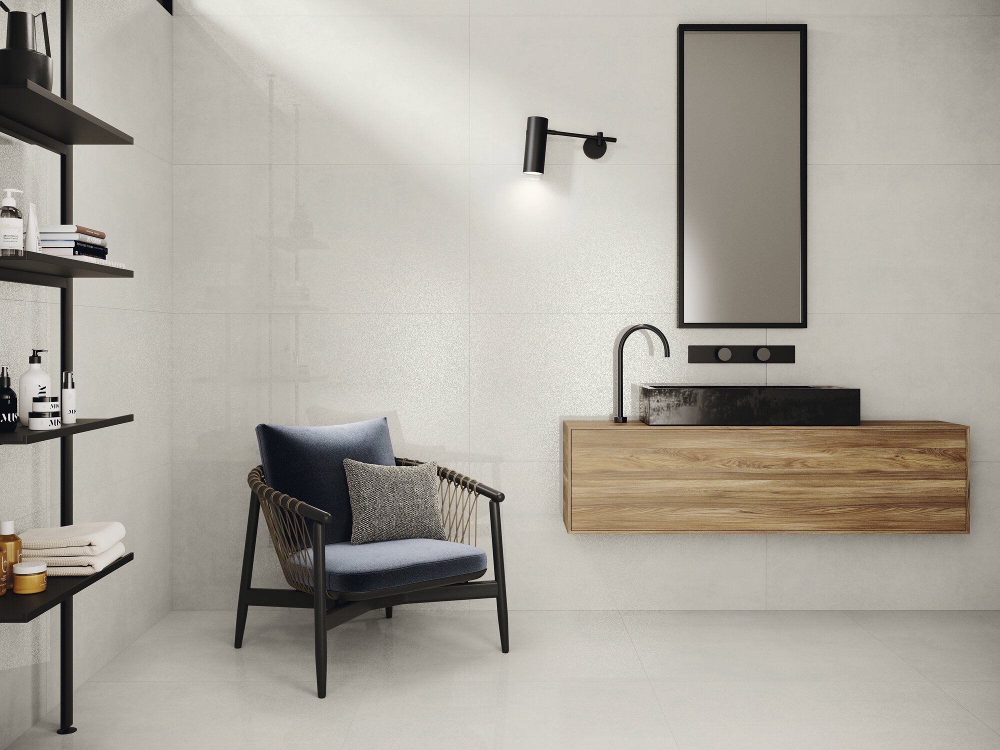 Zuhause Gips – 60 × 120 cm – Raumansicht