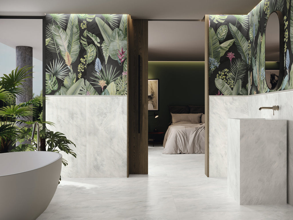 Alexandria White – 120 × 120 cm – Raumansicht