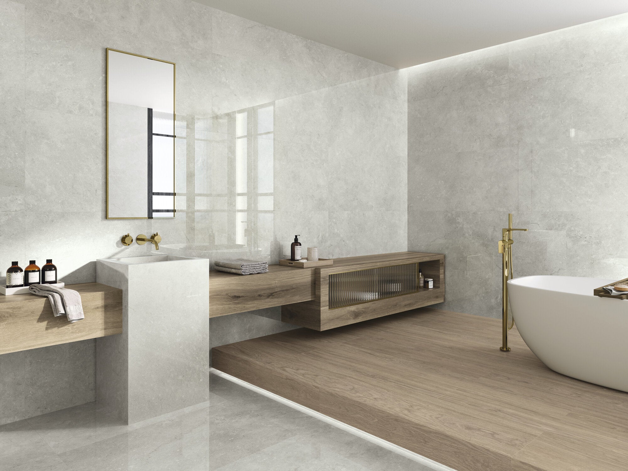 Valeria Pearl – 60 × 120 cm – Raumansicht