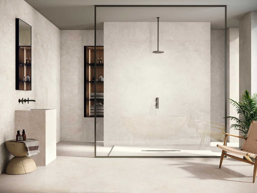 Valeria Cream – 60 × 120 cm – Raumansicht