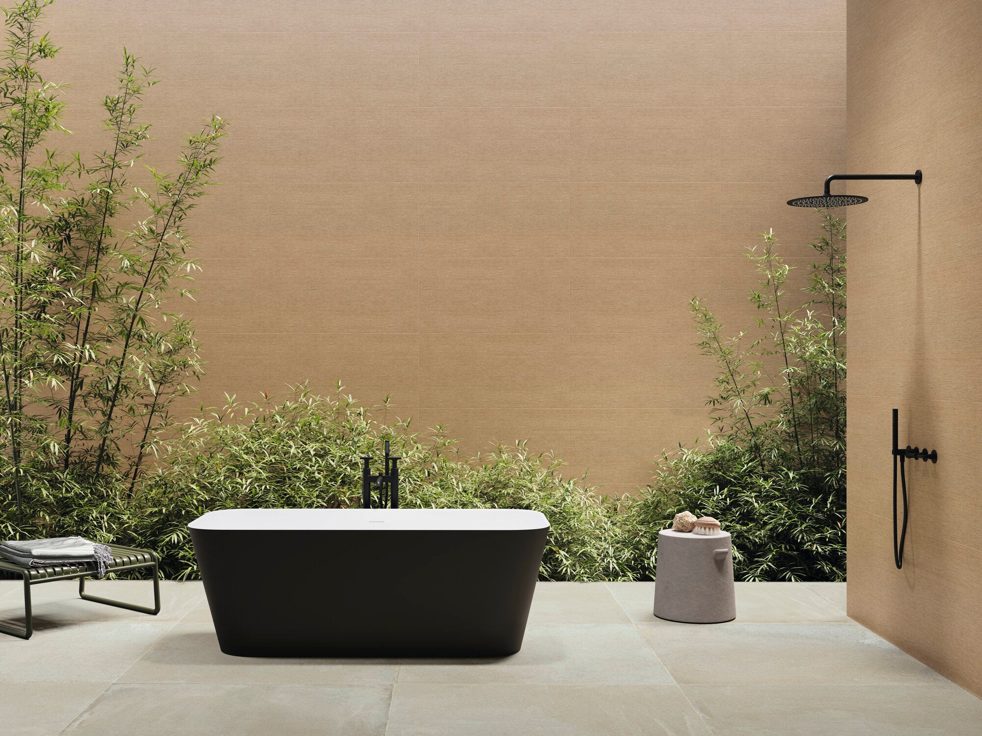 Lun Natural – 60 × 120 cm – Raumansicht