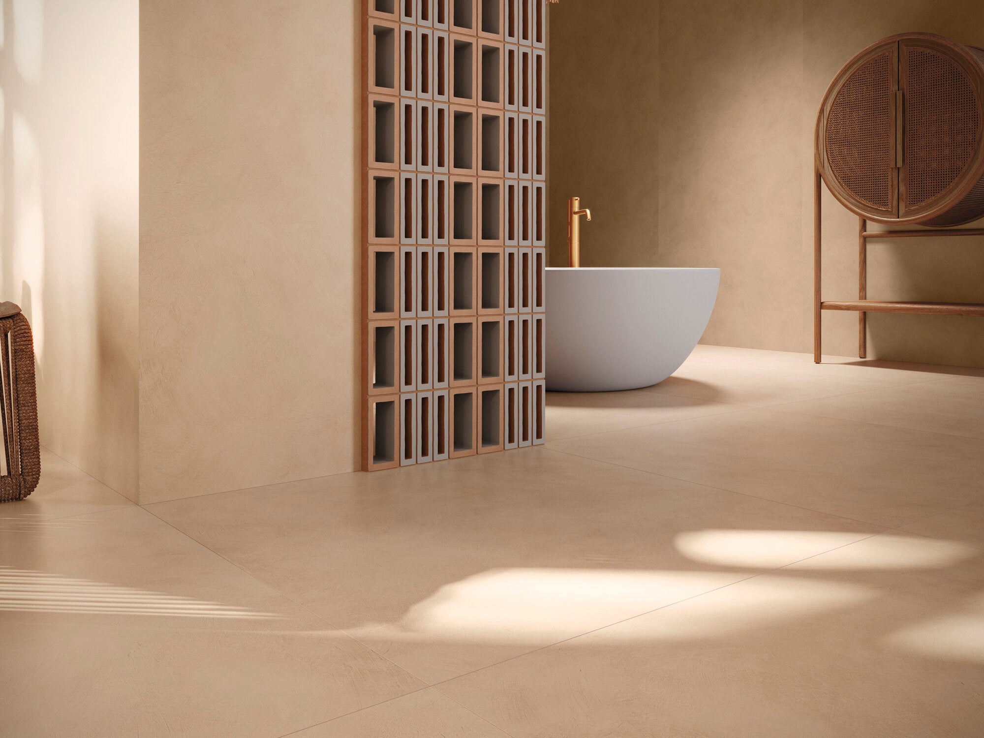 Verse Mocha – 120 × 280 cm – Raumansicht