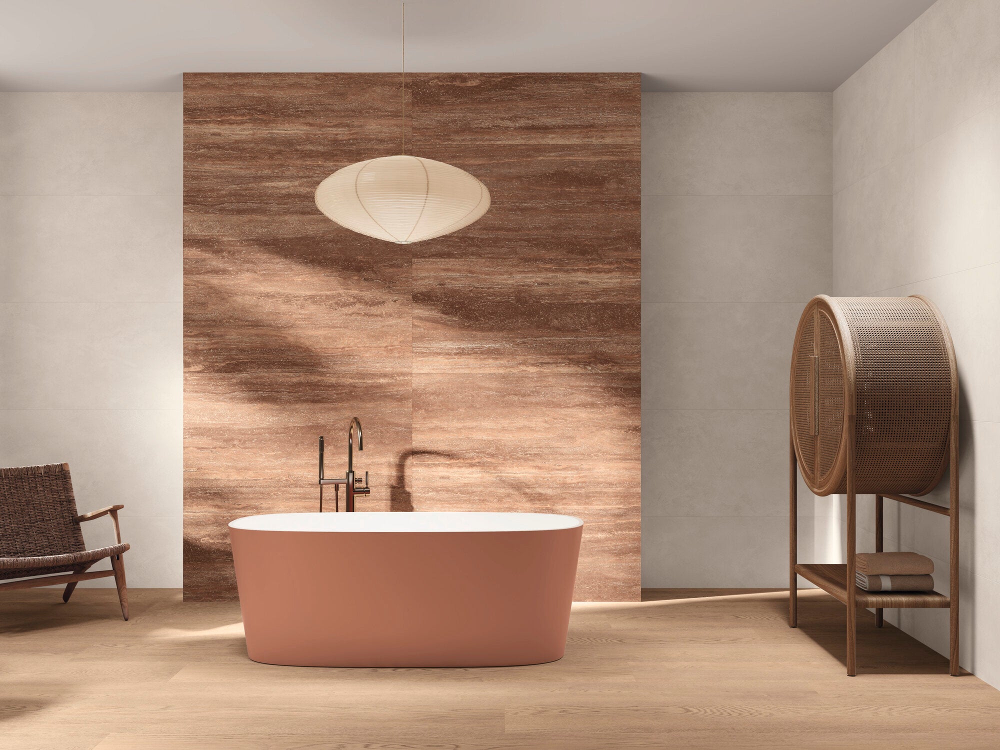 Zephyra Ecru – 60 × 120 cm – Raumansicht