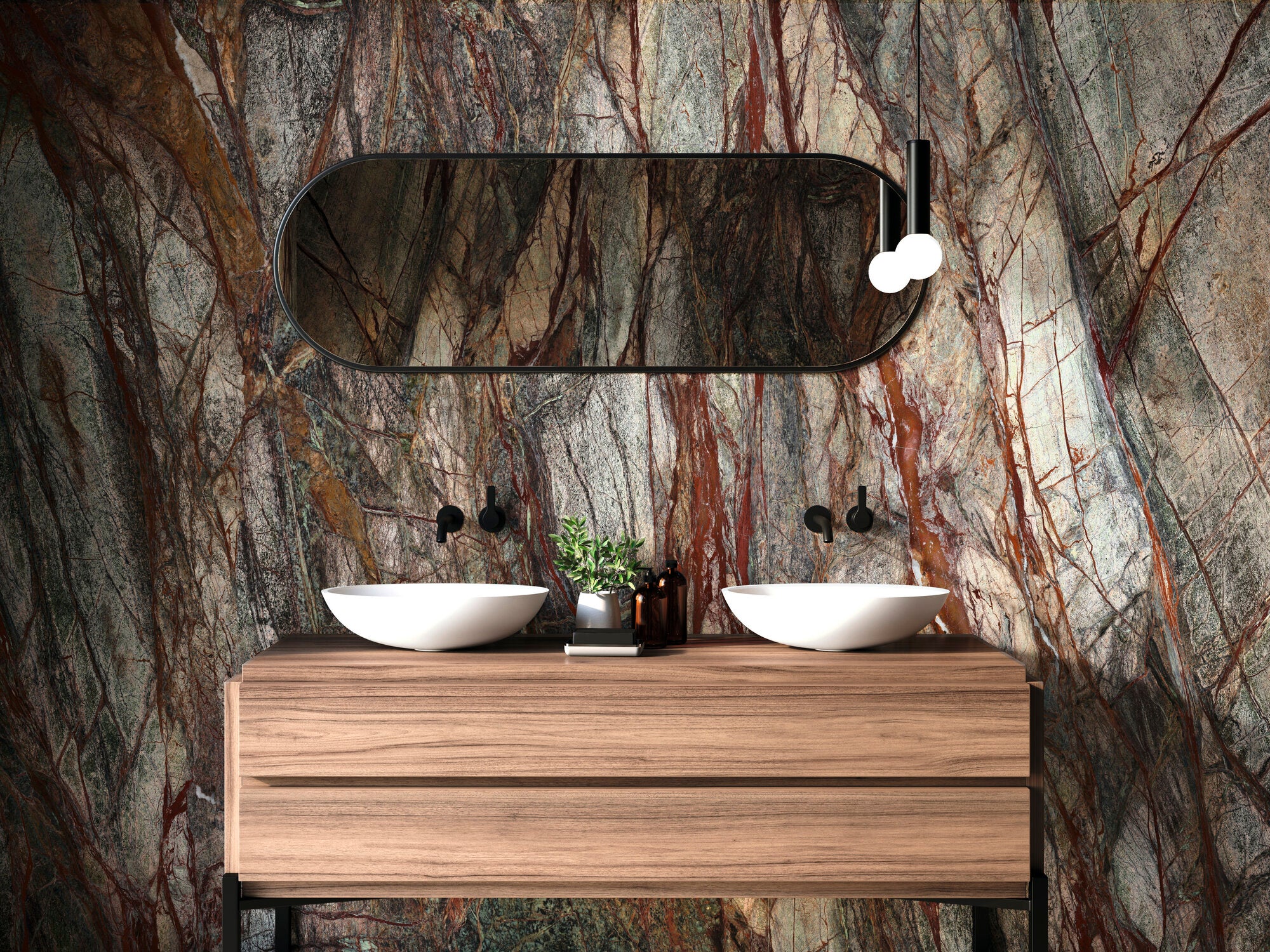 Forest Green – 120 × 280 cm – Raumansicht