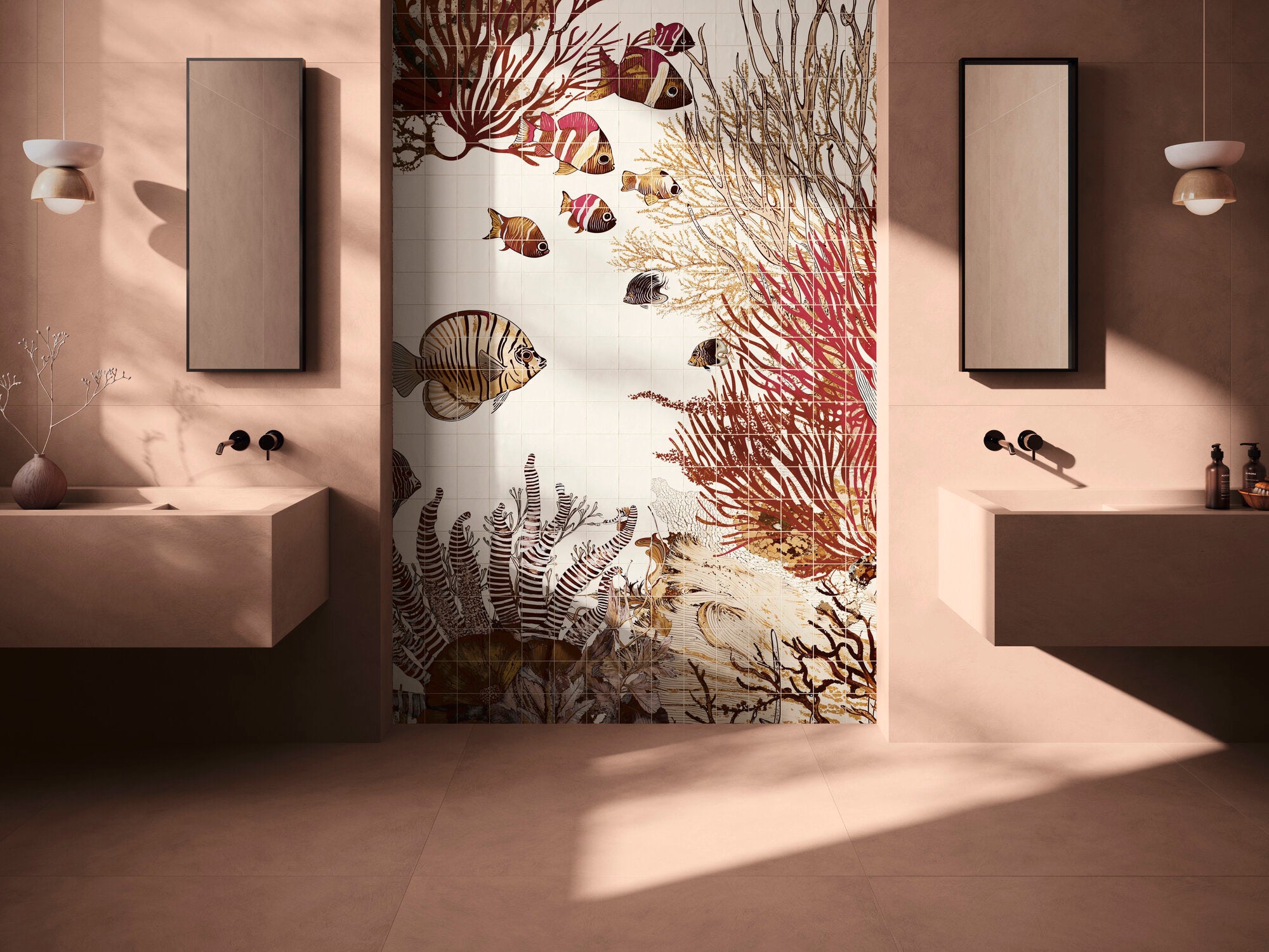 Verse Cotto – 120 × 280 cm – Raumansicht