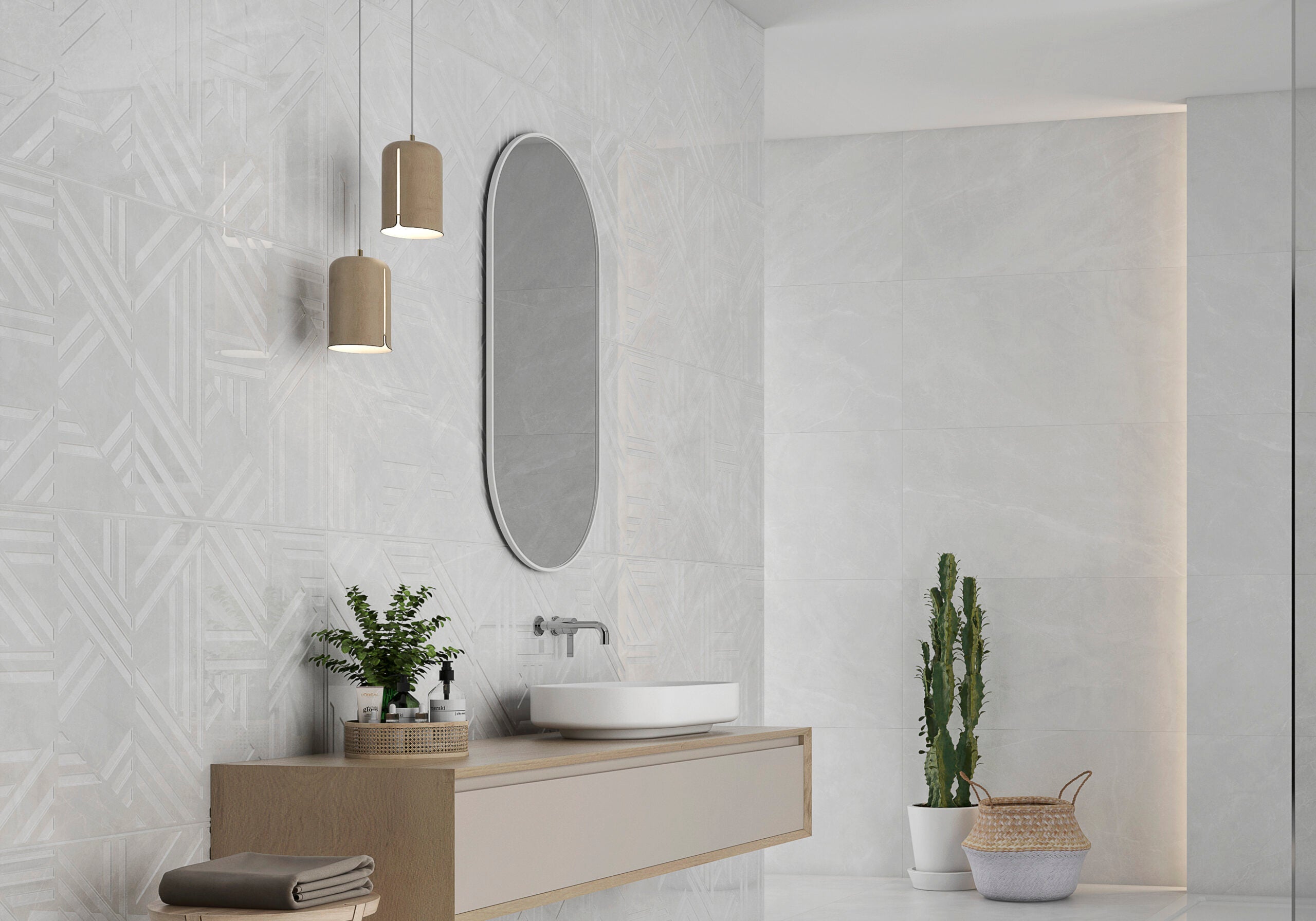 Sun Pearl poliert – 120 × 280 cm – Raumansicht