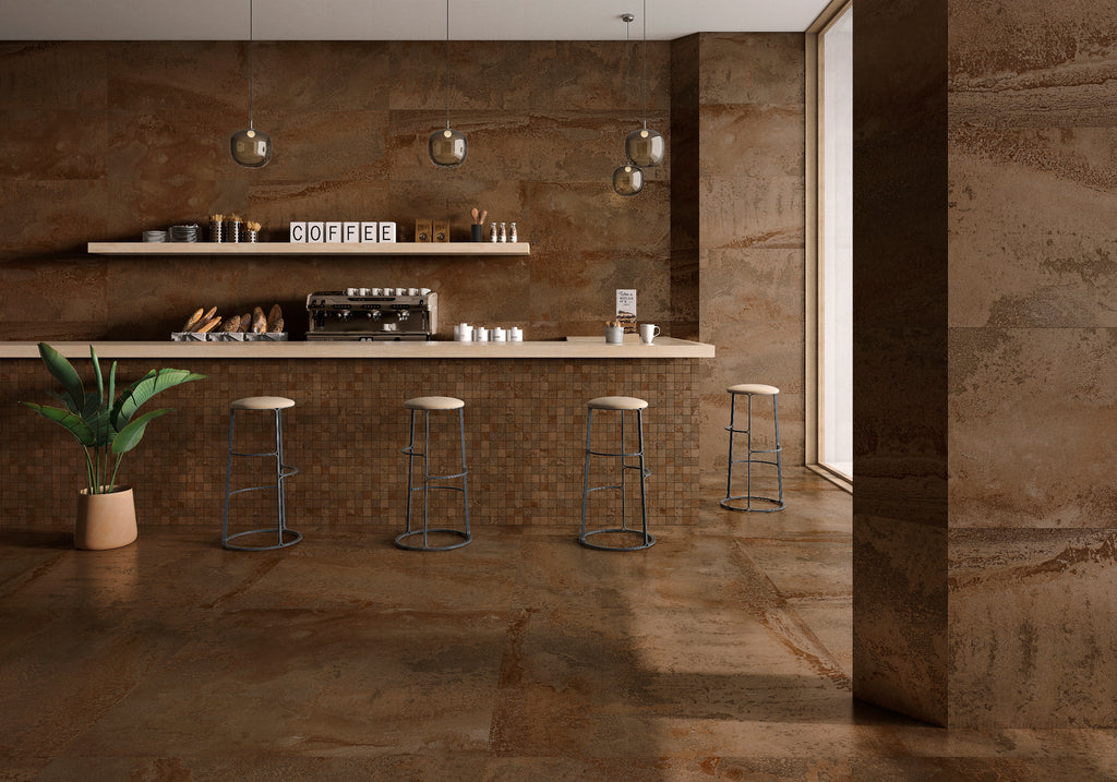 Iron Corten – 60 × 120 cm – Raumansicht