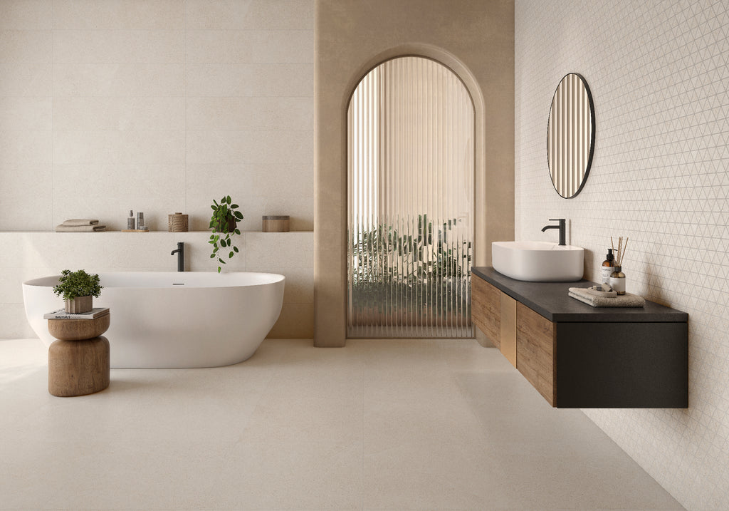 Gv Lab Stonehill Anthracite – 60 × 60 cm – Raumansicht
