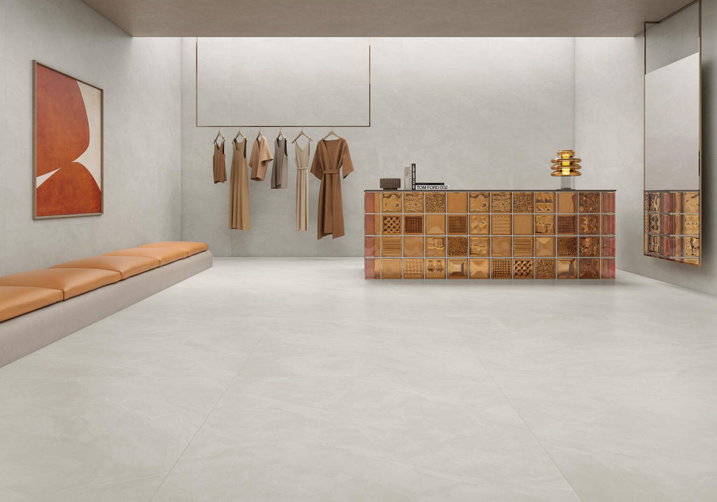 Athika White – 60 × 120 cm – Raumansicht