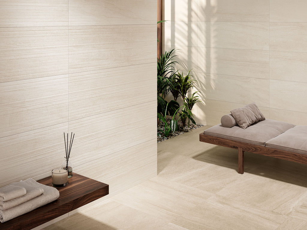 Dart Beige – 33.3 × 100 cm – Raumansicht