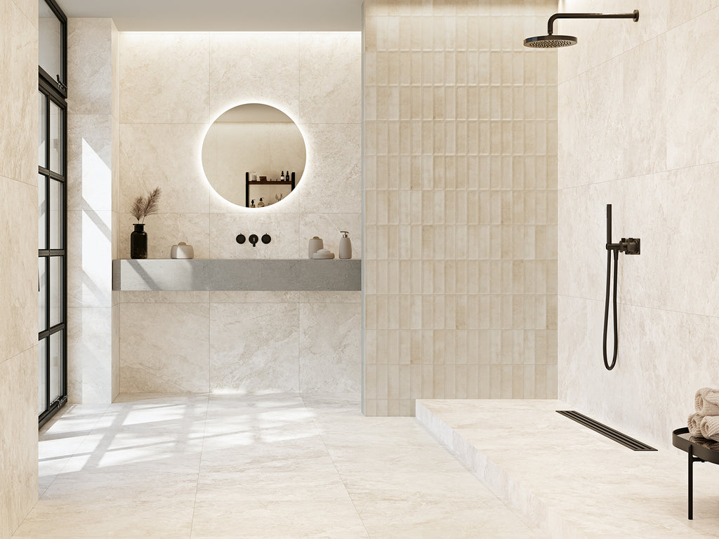 Mylos Bone – 90 × 90 cm – Raumansicht