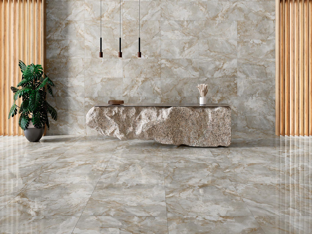 Orix Perla – 120 × 120 cm – Raumansicht