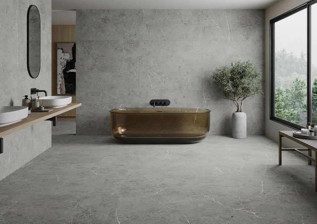 Unika Grey – 120 × 120 cm – Raumansicht