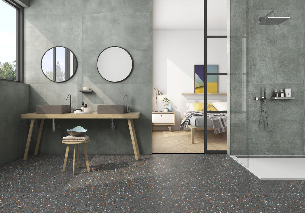 Bercy Salvia – 60 × 120 cm – Raumansicht