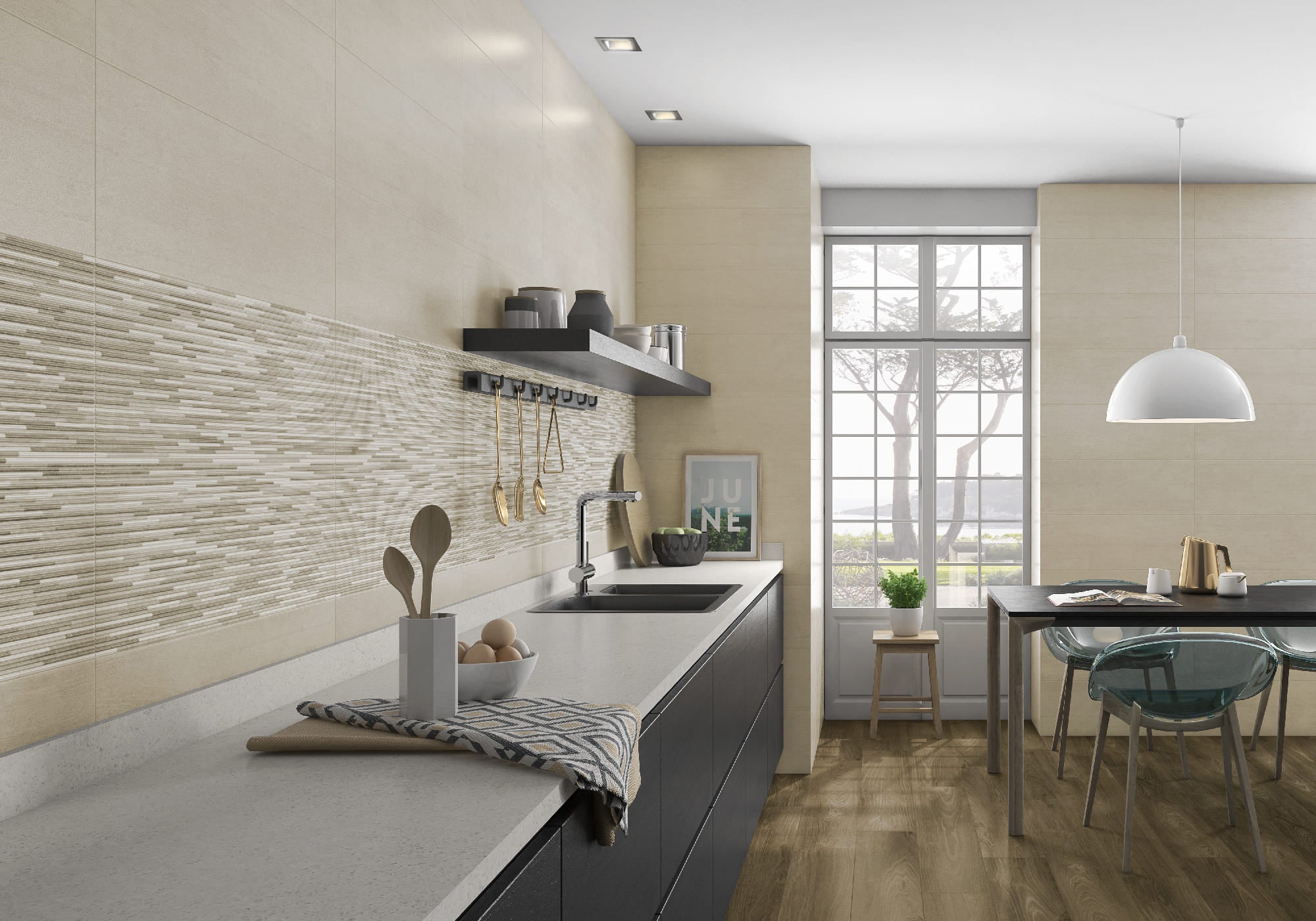 Cloe Marfil – 25 × 70 cm – Raumansicht