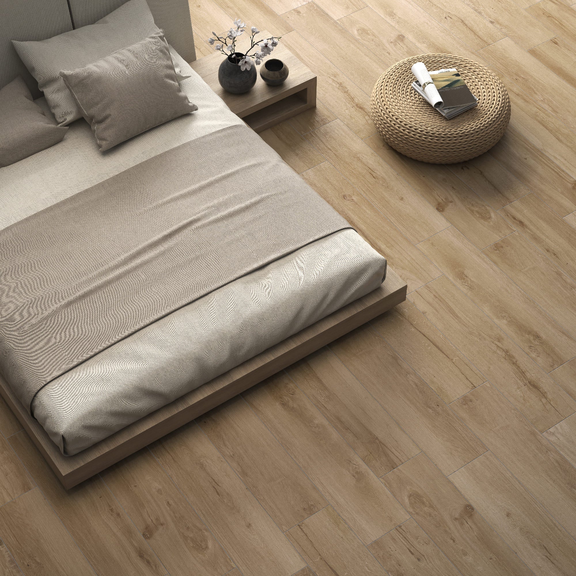 Confort Taupe – 25 × 100 cm – Raumansicht