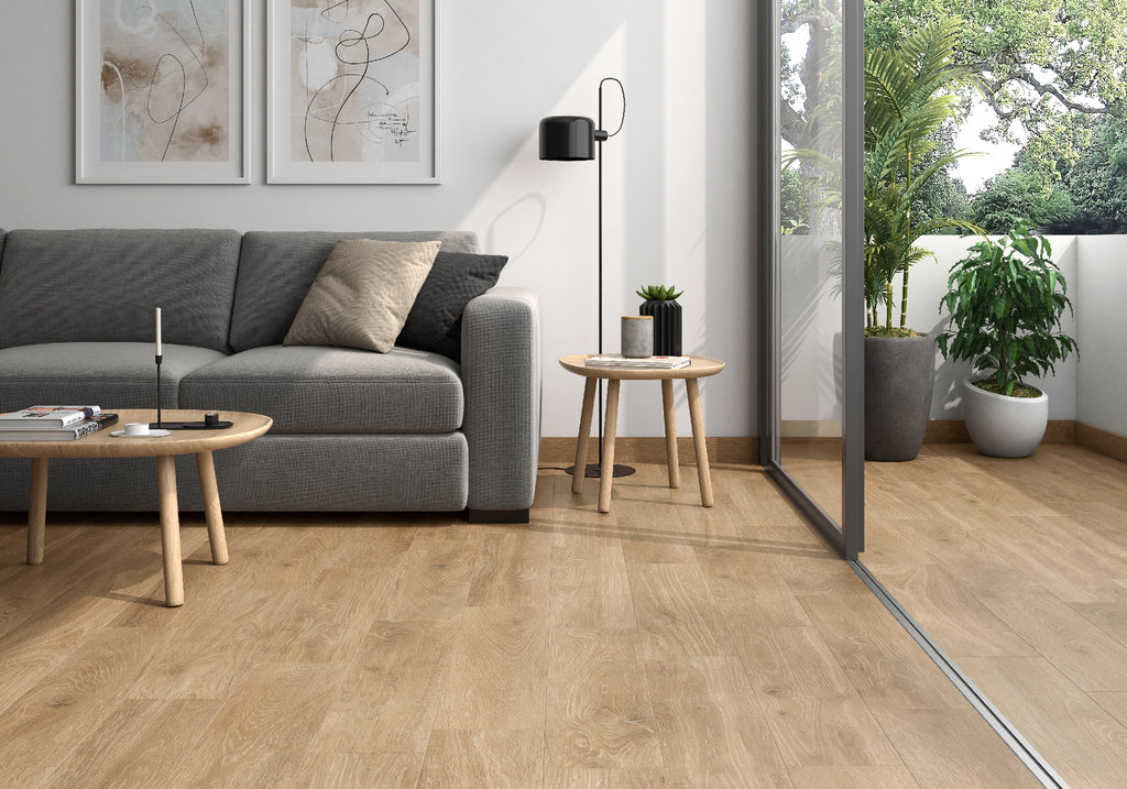 Galia Wengue – 20 × 75 cm – Raumansicht