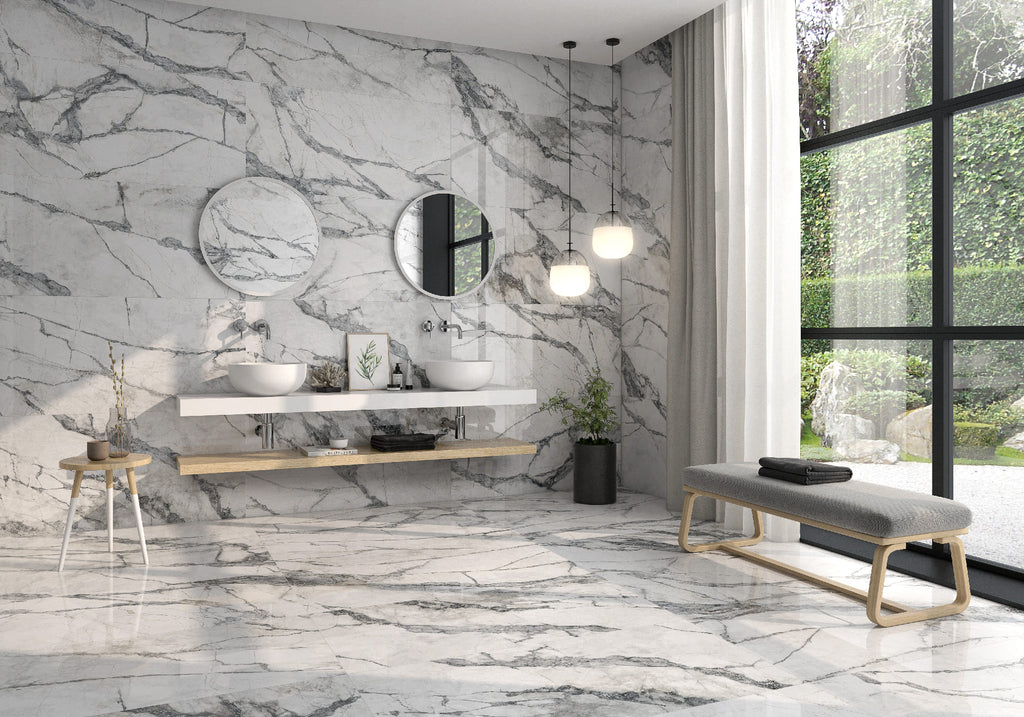 Invisible White – 60 × 60 cm – Raumansicht
