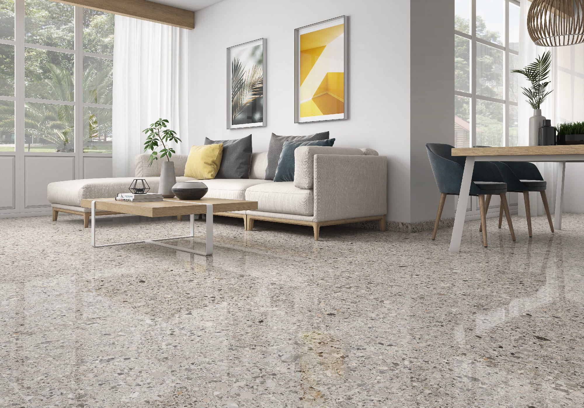 Beko Mix – 60 × 60 cm – Raumansicht