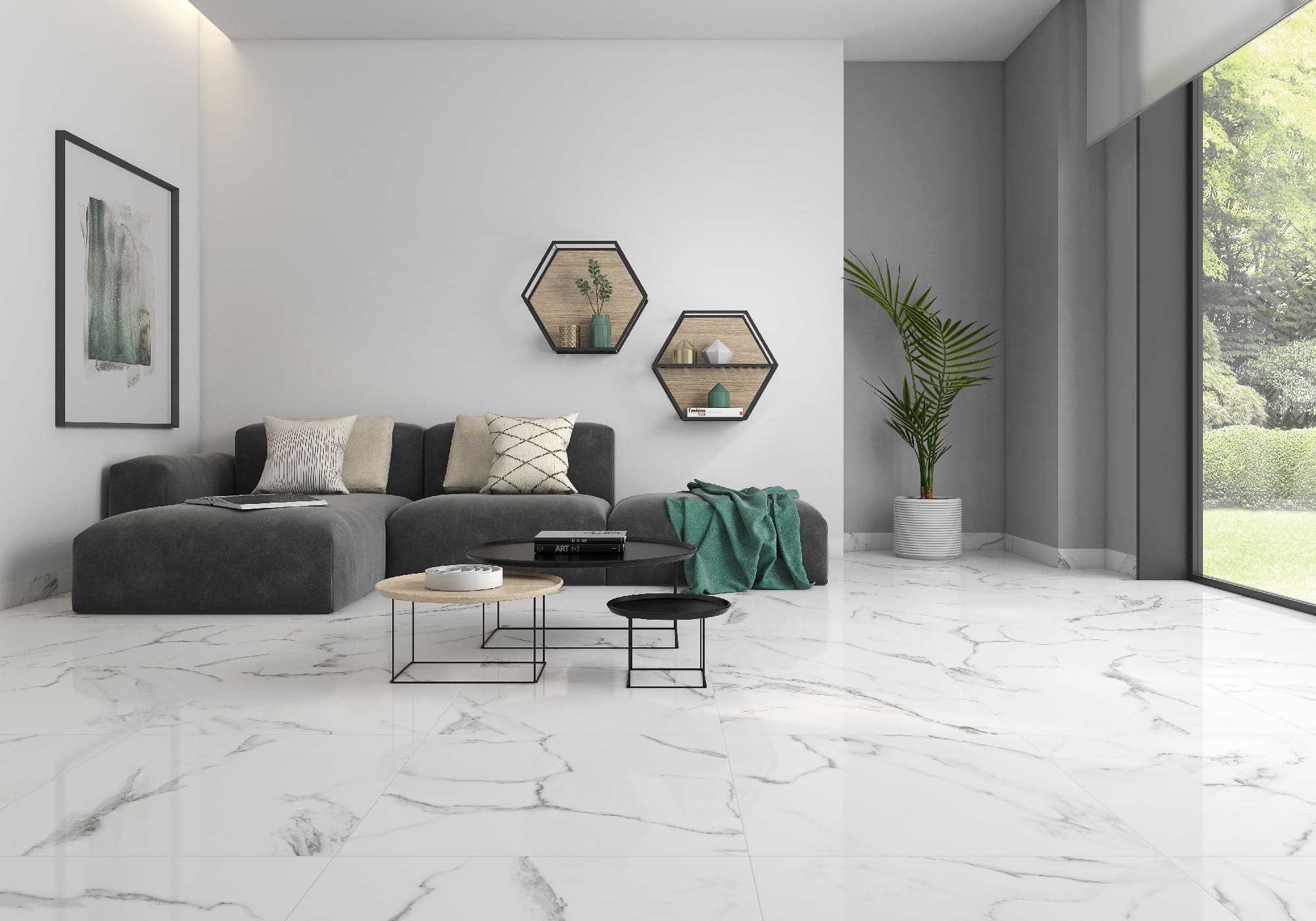 Maese Maese – 60.8 × 60.8 cm – Raumansicht