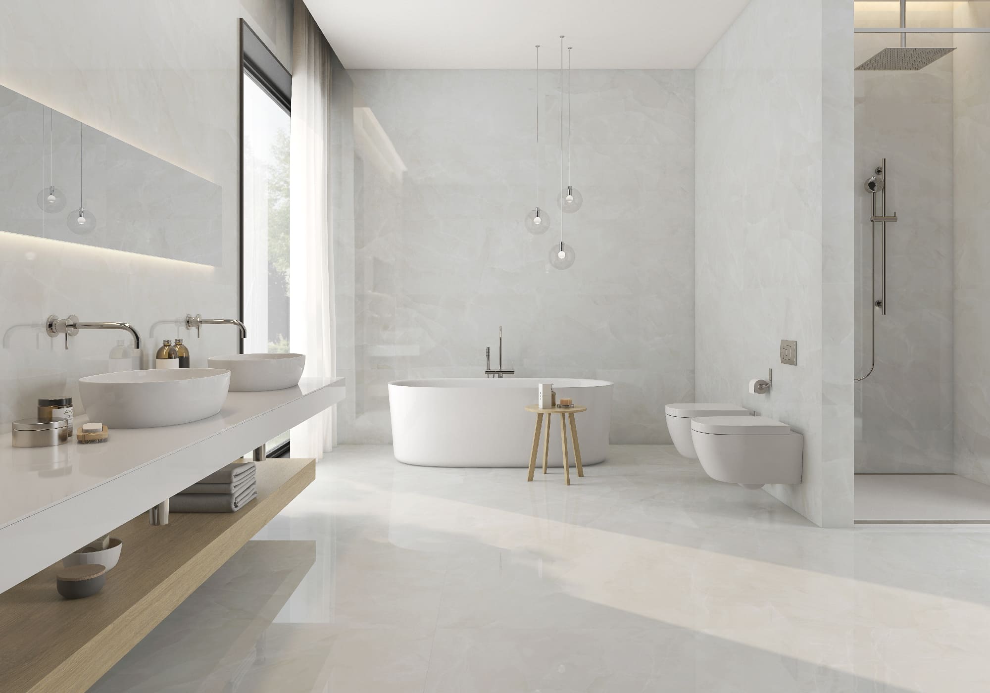 Ponera Cold – 120 × 120 cm – Raumansicht
