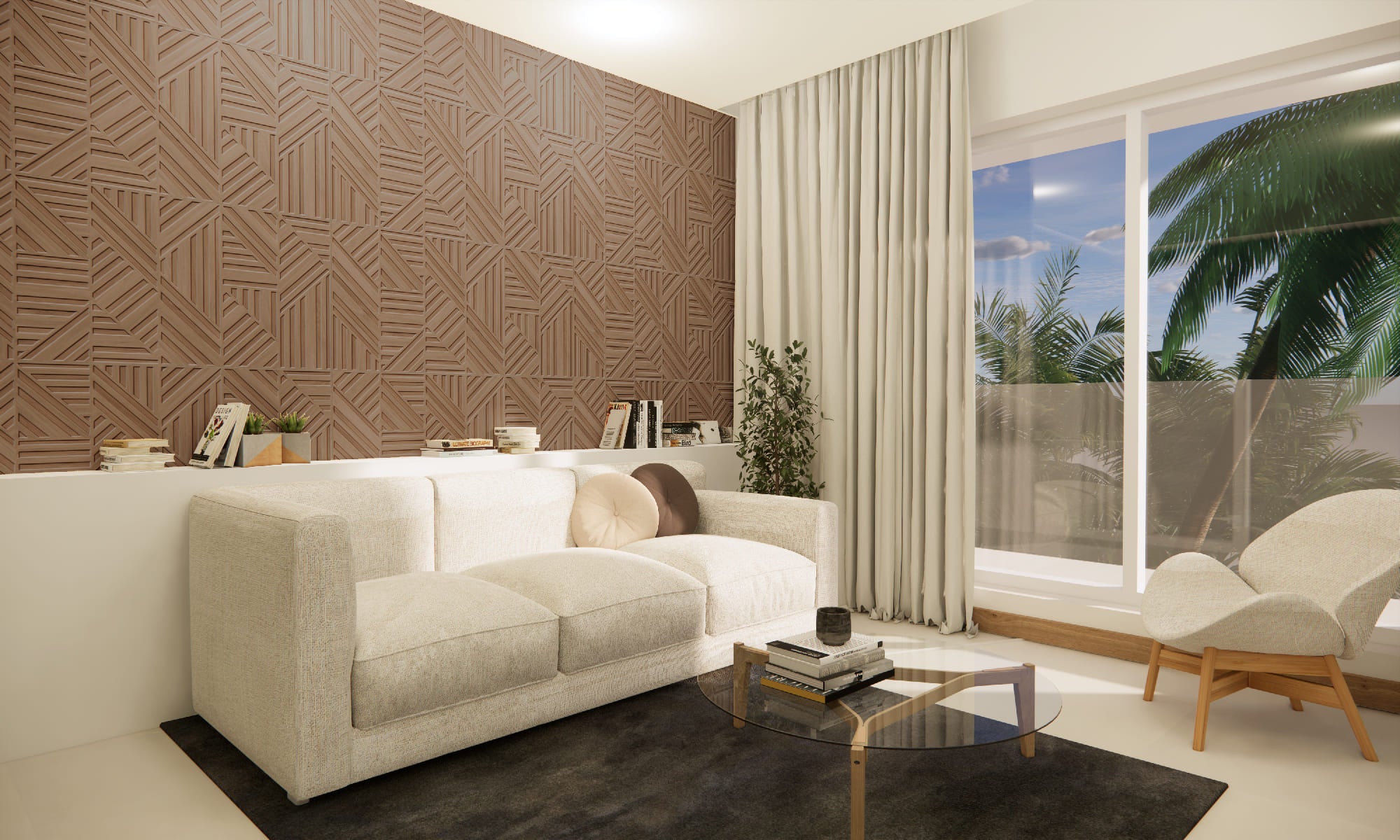 Rlv Poppins Natura – 60 × 120 cm – Raumansicht
