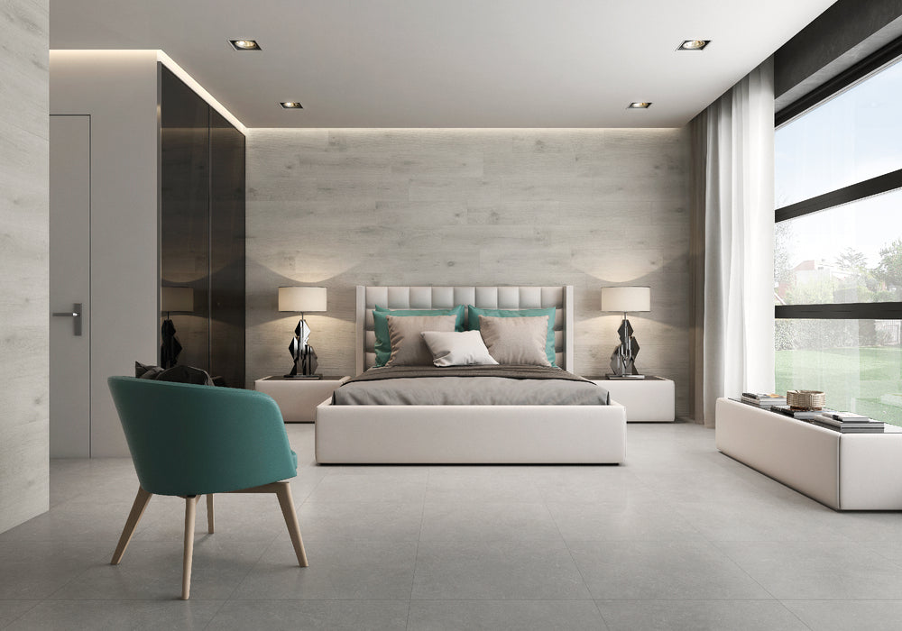 Start Silver – 90 × 90 cm – Raumansicht