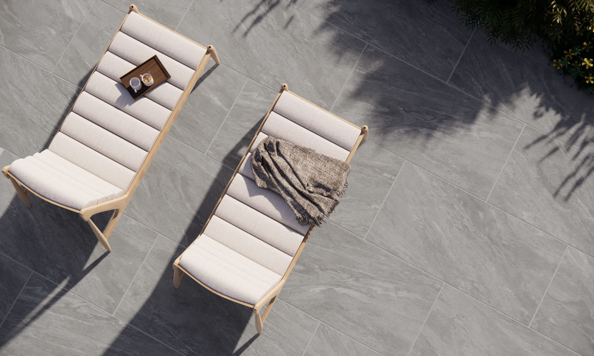 Teide Silver – 60 × 120 cm – Raumansicht