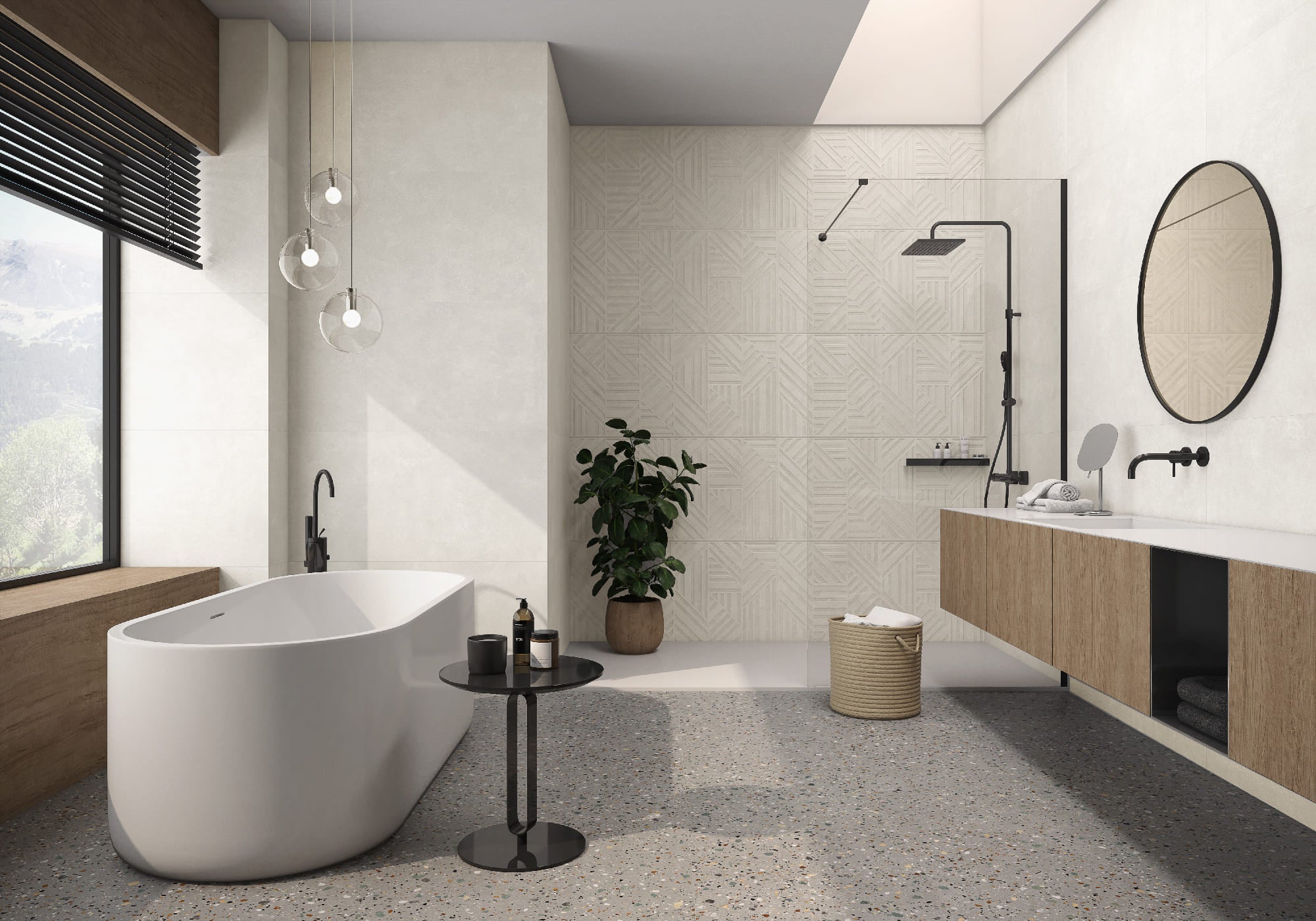 Wonder Base – 100 × 100 cm – Raumansicht