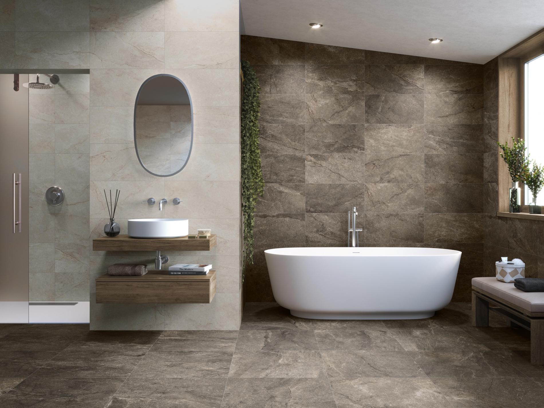 Wells Cr.Wells M Moka – 120 × 120 cm